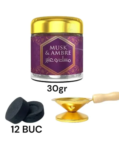 Purifica Aerul Cu Arome Naturale De Mosc Si Ambra Set