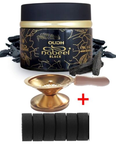 Nabeel Bakhoor Oudh Black 60gr Bucati de Oud Parfumat