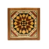 Dehn Al Oud esenta de Lemn de Agar Oudh (agarwood) 6ml. Miros animalic lemnos oriental.  Ambalat in cutie de lemn de lux stil mozaic arabesc.