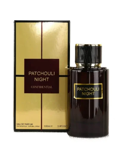 Patchouli Night Confidential parfum arabesc, este o aromă lemnoasa condimentata evidențiată de un buchet de mirosuri calde, aromate, dulci și balsamice. Livrare gratuita la comeenzi peste 100 lei.