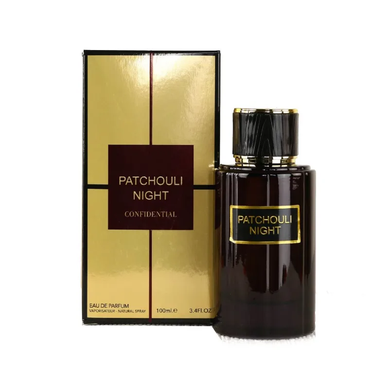 Patchouli Night Confidential parfum arabesc, este o aromă lemnoasa condimentata evidențiată de un buchet de mirosuri calde, aromate, dulci și balsamice. Livrare gratuita la comeenzi peste 100 lei.