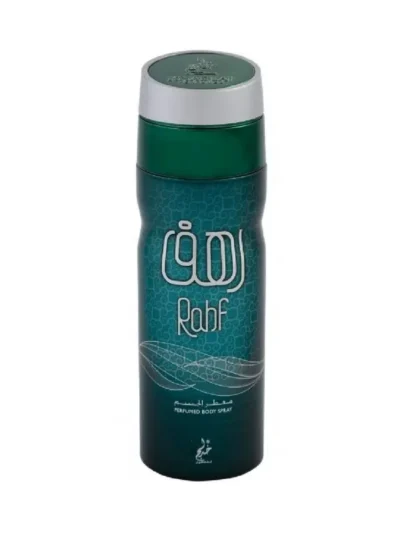 Khadlaj Rahf  deodorant spray pentru barbati, cu parfum Dulce 200ml. Livrare gratuita la comenzi peste 100 lei, plata cu card online sau ramburs. 