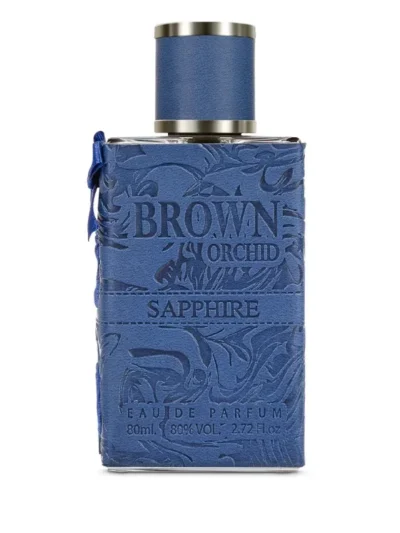 Brown Orchid Sapphire, parfum arabesc, fresh, puternic, usor lemnos, un amalgam de parfumerie clasică, masculină veche si noua epocă a parfumurilor contemporane curate, citrice.