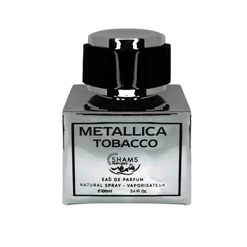 Parfum arabesc Metallica Tobacco 100ml EDP Inspirat Din Tobacco Vanille, un parfum oriental condimentat pentru femei si barbati.