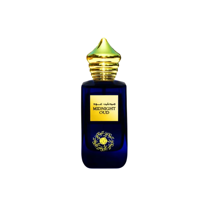 parfum arabesc Midnight Oud care aduce in prim plan o aroma Lemnos calda , enigmatica . Midnight Oud Un parfum ce poate fi considerat Secretul Seductiei.