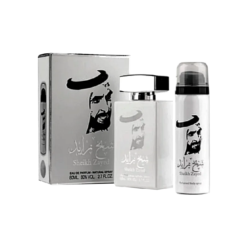 Parfum oriental barbatesc Sheikh Zayed White oriental condimentat. note orientale cu miresme de citrice, ceai verde si lemn de santal .