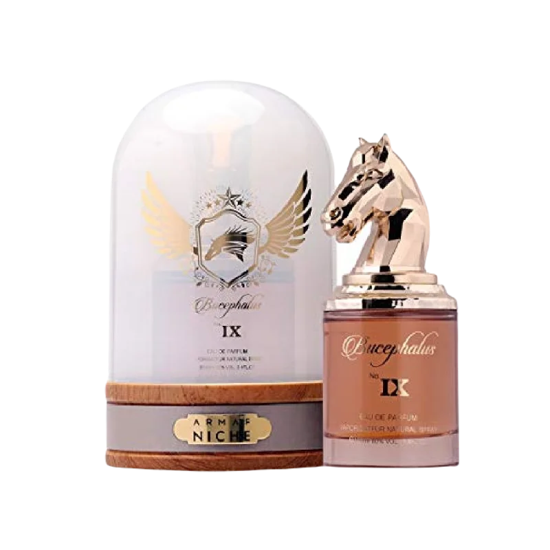 Parfum Armaf Niche Bucephalus No. IX, un parfum fresh oriental, un obiect total de dorință. livrare prin curier in orase in 1 zi lucratoare, iar in sate si comune in 2 zile lucratoare.