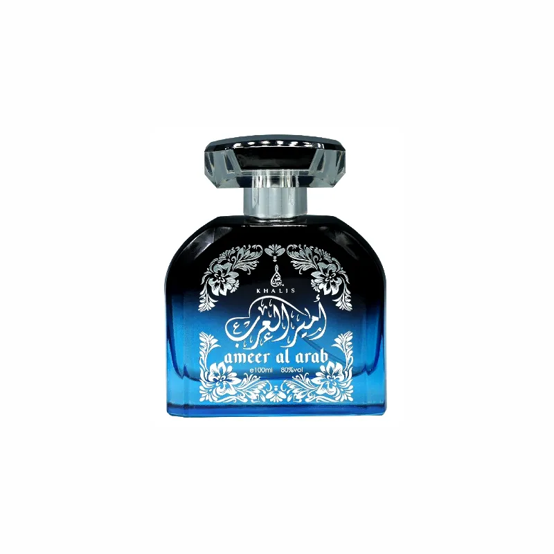 Parfum Arabesc Barbati Ameer Al Arab Oriental Condimentat. Un parfum enigmatic, si captivant. Creatorul combină note unice pentru a crea un parfum divin, cald, oriental și plin de mister exotic.