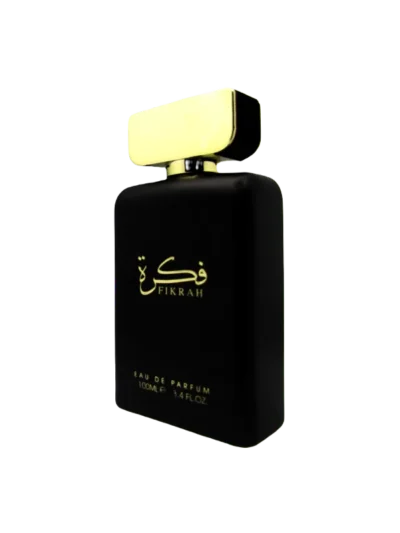 Parfum oriental barbatesc Fikrah de la Ard Al Khaleej, un parfum lemnos, dulce, usor animalic. Livrare gratuita la comenzi peste 100 lei. Parfumuri arabesti pentru barbati .