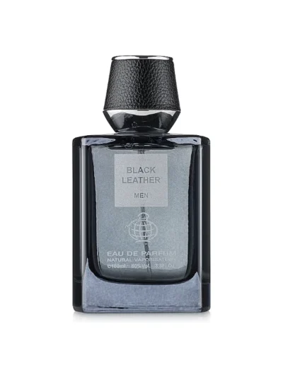 Parfum Barbatesc Black Leather Fragrance World. fresh, puternic, lemnos, intunecat. Dincolo de o lume misterioasă, unde emoția este nesfârșită. Livrare gratuita la comenzi peste 100 lei.