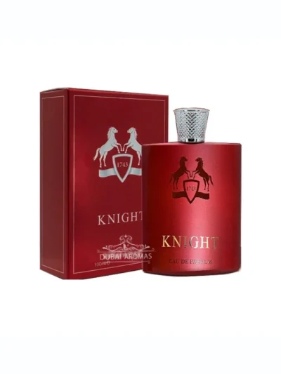 Fragrance World Knight parfum oriental condimentat. Un miros misterios, seducator, elegant, acel "ceva" mistic, nedescoperit. Fabricate in Emiratele Arabe Unite .