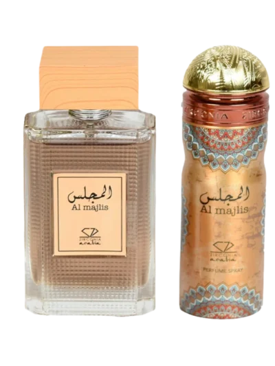 Al Majlis Zirconia Arabia , parfum arabesc pentru femei si barbati , oriental, dulce. Note de mosc si vanilie. Parfumuri arabesti din Dubai.