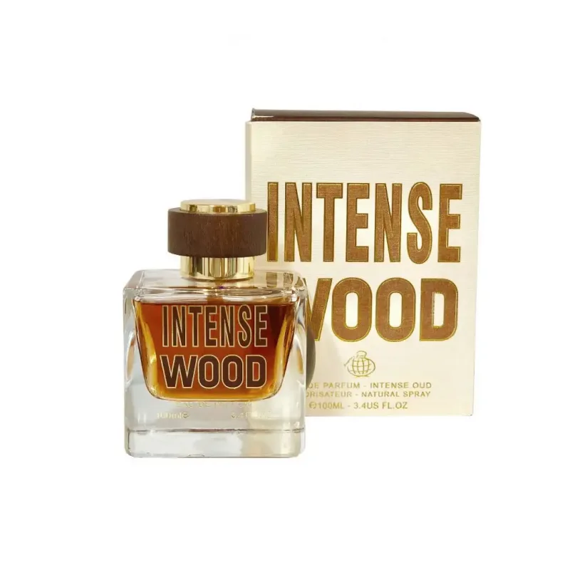 Parfum arabesc barbati Intense Wood, oriental lemnos