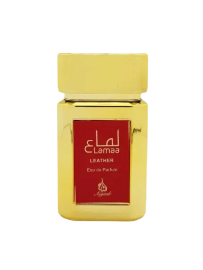 Lamaa Leather un parfum arabesc oriental pentru dama - femei. parfumul este precum o poezie. Parfumuri arabesti dubai Aromas khadlaj Collection