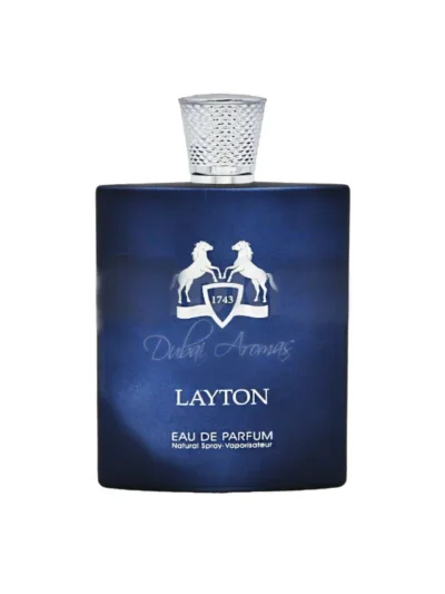 Parfum Layton cu miros fresh lemnos, usor condimentat.