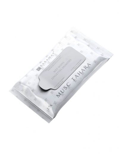 Musk Tahara Servetele umede parfumate, curatati fata si gatul cu aroma de mosc. Infuzate cu esente de parfum arabesc un miros dulce.