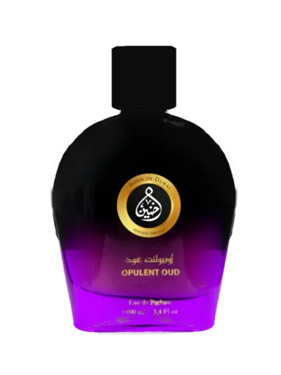 Parfum Opulent Oud Born in Dubai Collection, parfum arabesc de oud lemnos oriental, un miros condimentat, opulent, intoxicant, cu fatete intunecate . Siaj Puternic si longevitate indelungata .