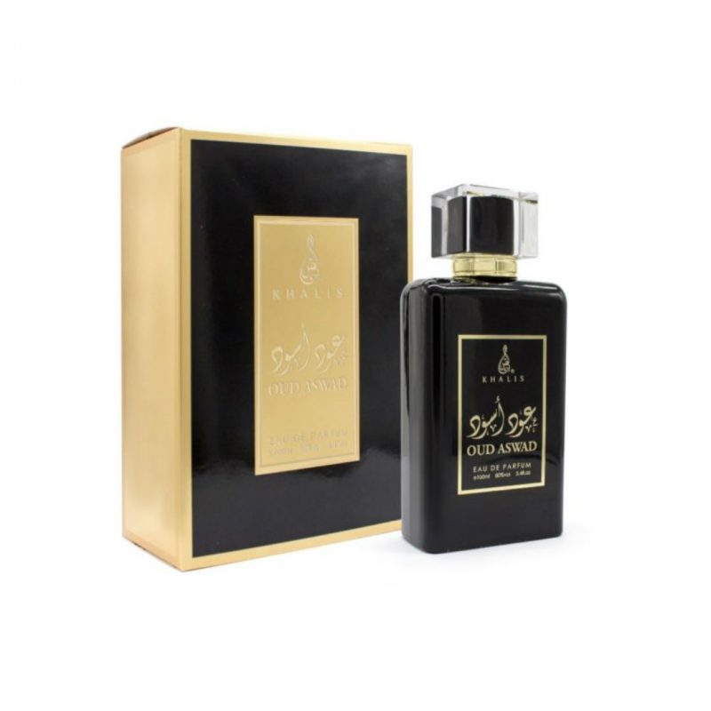 Khalis Oud Aswad, parfum arabesc oriental lemnos femei. Parfumuri Arabesti Dama.
