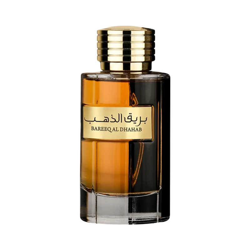 Parfum Oriental Barbatesc Bareeq Al Dhahab cu note lemnoase. O explozie de miresme ne inunda simturile inca de la deschidere. Iți fascinează simțurile și te rasfata cu miresmele orientale.