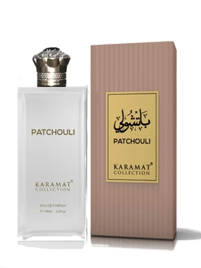 Imaginea prezintă un parfum arabesc Patchouli, o creație captivantă și misterioasă. Aroma bogată și distinctă a patchouli-ului învăluie simțurile, aducând o notă orientală și exotică în fiecare pulverizare. Descoperă luxul și fascinația parfumurilor arabe, iar parfumul Patchouli este alegerea perfectă pentru a te bucura de o experiență olfactivă deosebită