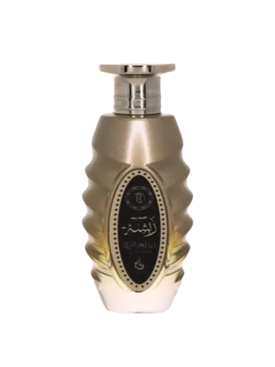 Rabsha Atyaab de la Khadlaj, parfum arabesc, oriental lemnos. Un melanj de arome orientale, condimente, ambra si lemn de agar (oud). Livrare gratuita la comenzi peste 100 lei.