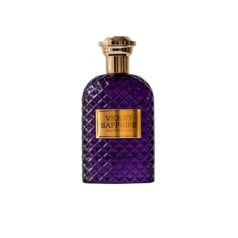 Parfum arabesc femei oriental Violet Sapphire de la Fragrance World. Parfumuri arabesti cu note orientale, inspirat din Sospiro Erba Pura