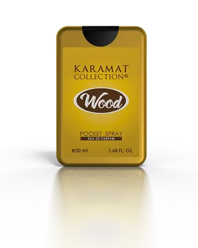 Wood parfum arabesc, fresh, usor lemnos, un miros inegalabil de o profunzime enigmatică, o esenta seductoare atemporală, parfumuri arabesti de la Karamat Collection.
