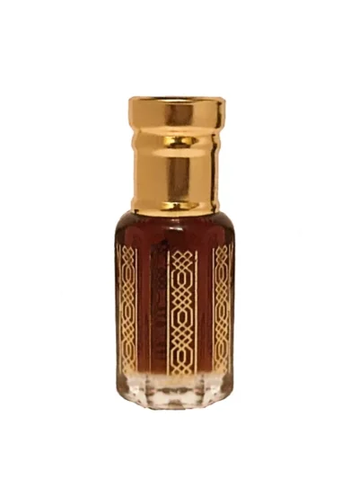 Esenta de parfum arabesc, Ambra Pura. Un miros oriental, usor lemnos, complex, misterios, nedefinit, inconfundabil. Uleiul de pure amber este obtinut din rasina fosilizata a unui conifer preistoric gigant numit Pinus Succinefera. Este unul dintre cele mai vechi parfumuri. In timpuri stravechi, ambra era folosita de populatia araba pe post de tamaie. Si a ramas unul dintre cele mai cunoscute si folosite ingrediente atat in aromaterapie cat si in parfumeria arabeasca.