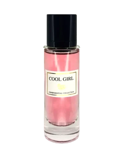 Parfum oriental de dama Cool Girl 30ml apa de parfum Confidential Collection, un miros oriental floral elegant, pudrat, senzual, echilibrat. Parfum cu persistenta indelungata si siaj puternic.