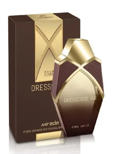 Mirada Dresscode For Woman, parfum arabesc, oriental. Un parfum sofisticat, feminin si elegant. Fabricat in Emiratele Arabes Unite. Livrare Gratuita la comenzi peste 100 Lei.
