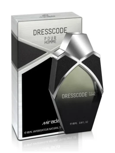 Mirada Dresscode For Men, parfum arabesc, oreintal fresh. Un parfum masculin, clasic, cu o eleganta moderna. Fabricat in Emiratele Arabe Unite. Livrare Gratuita La comenzi peste 100ml .