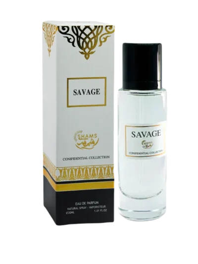 Parfum Savage 30ml privee couture collection, un parfum fresh lemnos. Persistenta indelungata si siaj puternic. Shams Perfumes Dubai