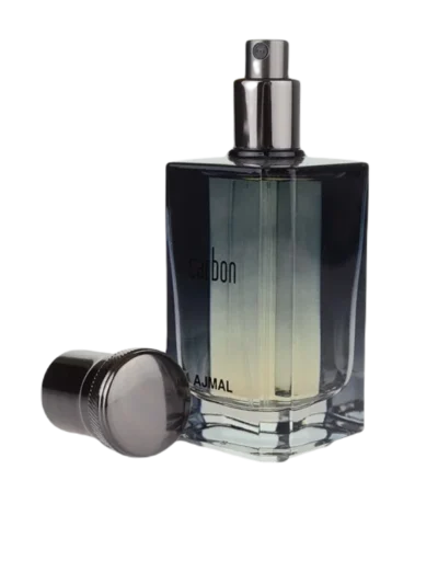 Parfum Arabesc Ajmal Carbon fresh lemnos. Un parfum pentru barbații care vad viata ca pe o aventura. Ajmal Carbon pentru cei care vor sa surprinda.