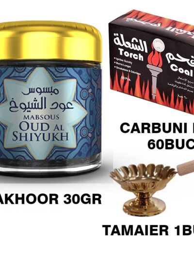 Set Tamaie Aromaterapie Orientale Bakhoor + Carbuni + Tamaier
