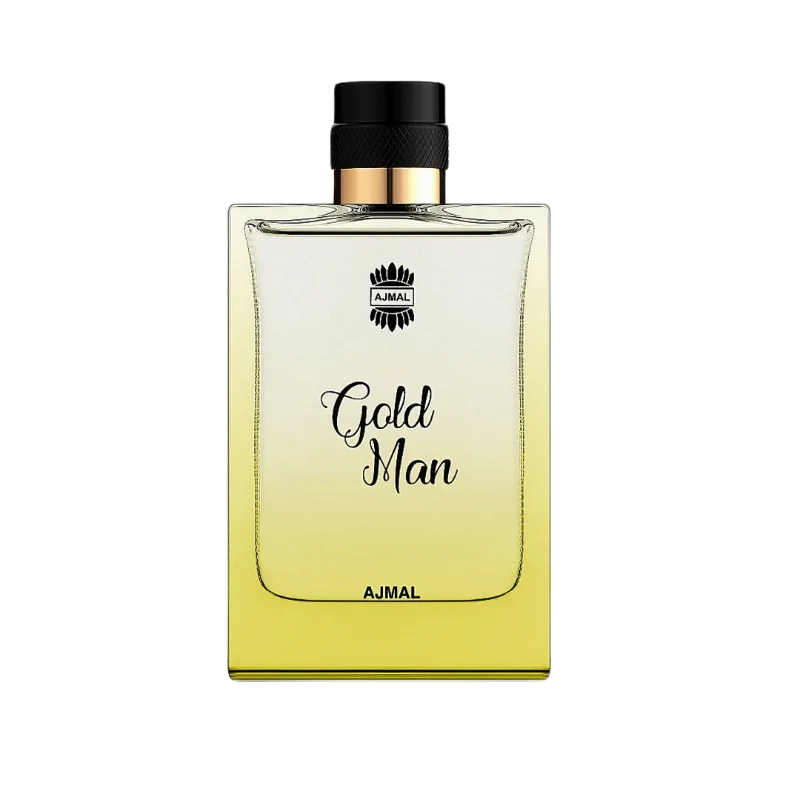 Parfum Arabesc Ajmal Gold Man Pentru Barbati 100ml Apa de Parfum fresh oriental, usor lemnos, modern. Shop Dubai Aromas Parfumuri Arabesti