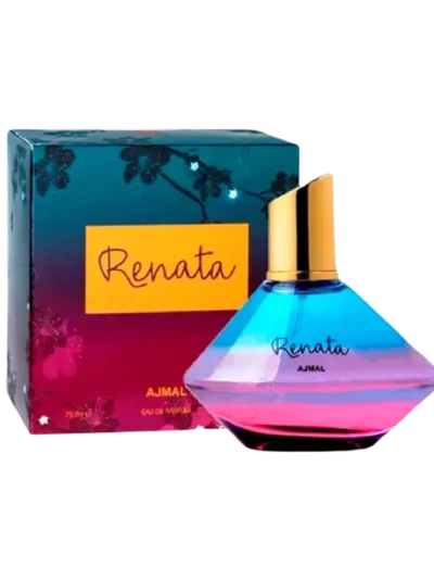 Parfum Oriental Floral Feminin Renata 75ml. Parfum enigmatic, dar captivant. Creatorul combină note unice pentru a crea un parfum oriental și plin de mister exotic. Va ofera livrare prin curier in orase in 1 zi lucratoare