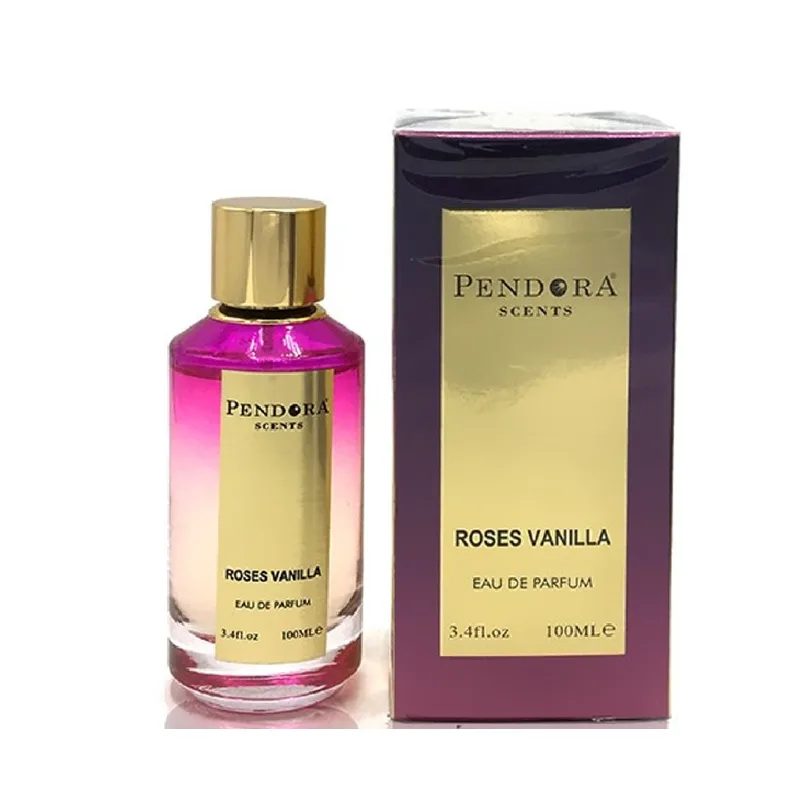 Parfum arabesc femei Roses Vanilla, un miros ambrat, vanilat, floral. Shop Dubai Parfumuri orientale Dama | Pendora Scents Collection Paris Corner