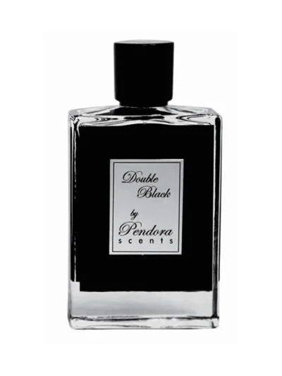 Parfum Pendora Scents Double Black 50ml pentru femei si barbati, un parfum oriental lemnos. Shop Dubai Aromas Paris Corner Collection