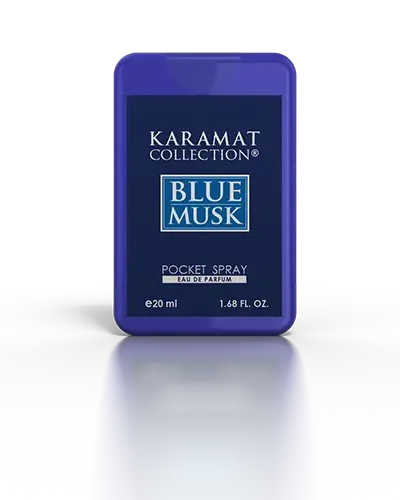 Blue Musk, parfum arabesc, fresh oriental de o profunzime enigmatică. parfum de mosc de buzunar | parfumuri arabesti ieftine