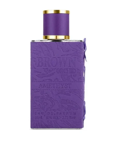 Brown Orchid Amethyst, parfum arabesc, un miros floral lemnos, delicat, senzual. Brown Orchid Amethyst, parfum arabesc, dezvaluie feminitatea, unui parfum delicat senzual.