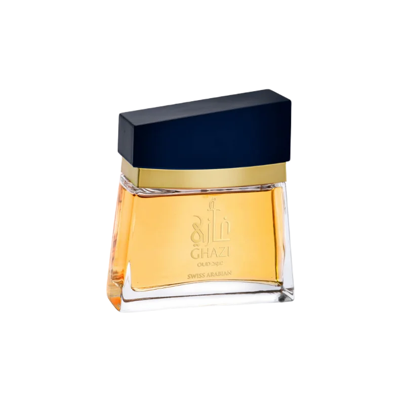 Ghazi Oud parfum arabesc Amber Leather Scent inspirat de puterea masculina simbolizează forța și prezența. Livrare gratuita >100 lei cu curier rapid.