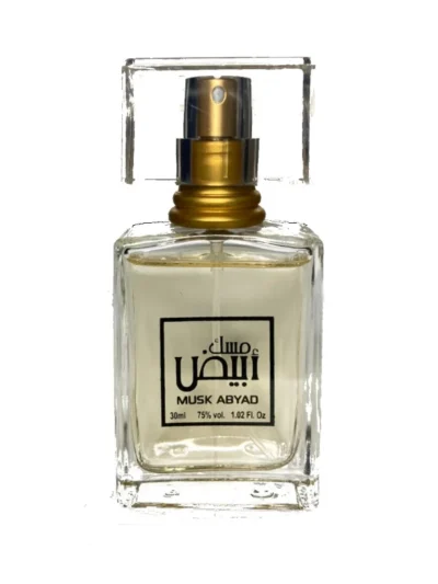 Parfum Arabesc Musk Abyad, un miros oriental. Este un parfum unic, creat sa aduca in prim plan un melanj de note orientale. De la Basenote fabricate in Emiratele Arabe Unite .