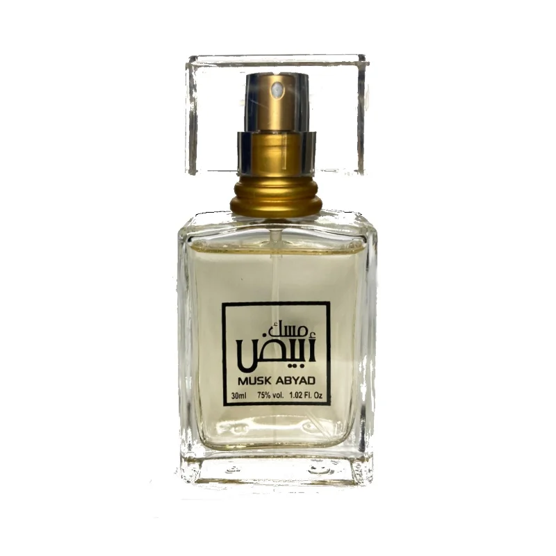 Parfum Arabesc Musk Abyad, un miros oriental. Este un parfum unic, creat sa aduca in prim plan un melanj de note orientale. De la Basenote fabricate in Emiratele Arabe Unite .