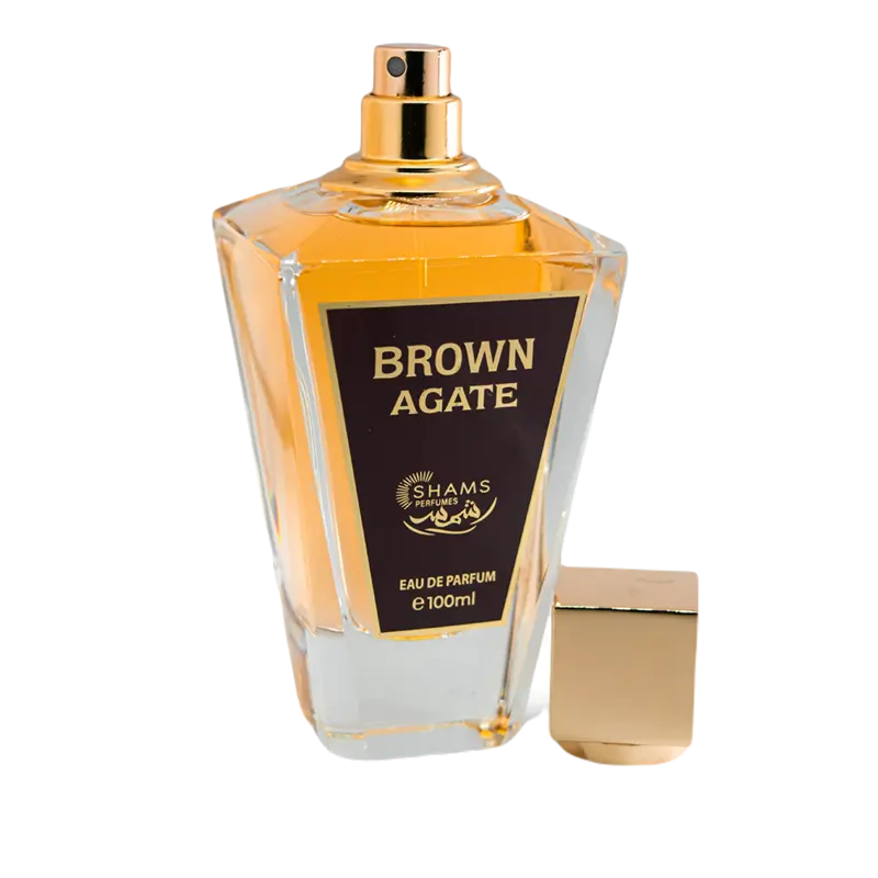 Parfum Oriental gurmand Brown Agate inspirat din chocolate greedy montale Persistenta Ambalat intr-o cutie eleganta