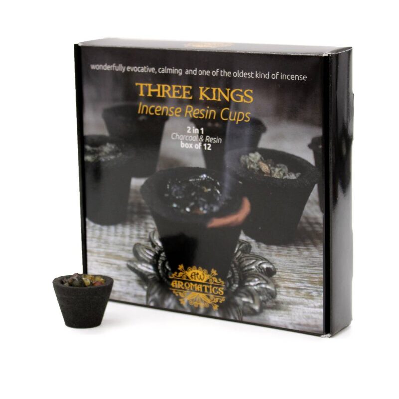Smart Rasini Tamaie Three Kings Incense Resin Cups