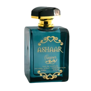 Parfum Arabesc Femei Ashaar 100ml apa de parfum, un parfum fresh floral, viu, mladios, clar. Note de varf: violete de apa, frunze verzi, frezii, Note de mijloc: magnolie, iasomie, Note de baza: lemn de santal, ambra, cedru. Parfum inspirat din Amouage Reflection woman. Shams Perfumes parfumuri arabesti, fabricat in Emiratele Arabe Unite.