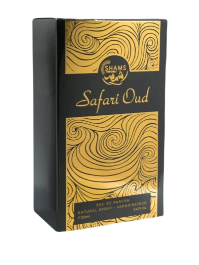 Parfum Arabesc Safari Oud 100ml apa de parfum, un parfum lemnos condimentat pentrru barbati Inspirat din Amouage Journey Man