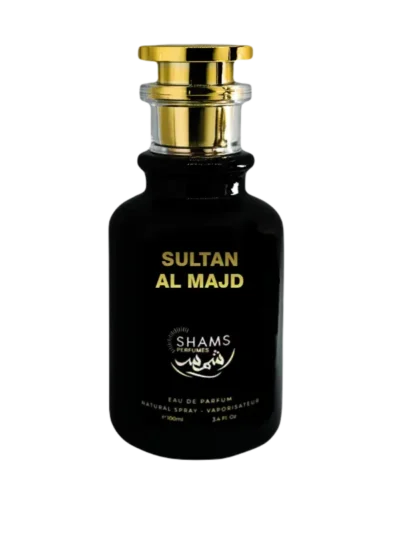 Sultan Al Majd, un parfum masculin miros de lavender cu lemn, fresh lemnos. 100ml apa de parfum de la Shams perfumes, fabricat in Emiratele Arabe Unite