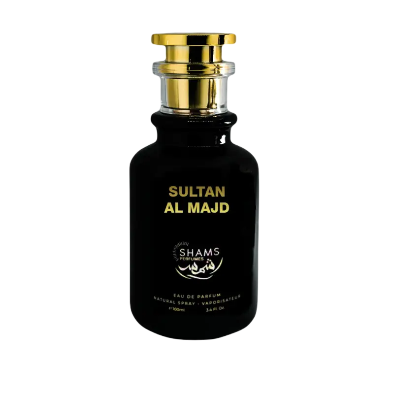 Sultan Al Majd, un parfum masculin miros de lavender cu lemn, fresh lemnos. 100ml apa de parfum de la Shams perfumes, fabricat in Emiratele Arabe Unite