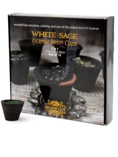 Smart Rasini Tamaie White Sage incense Resin Cups